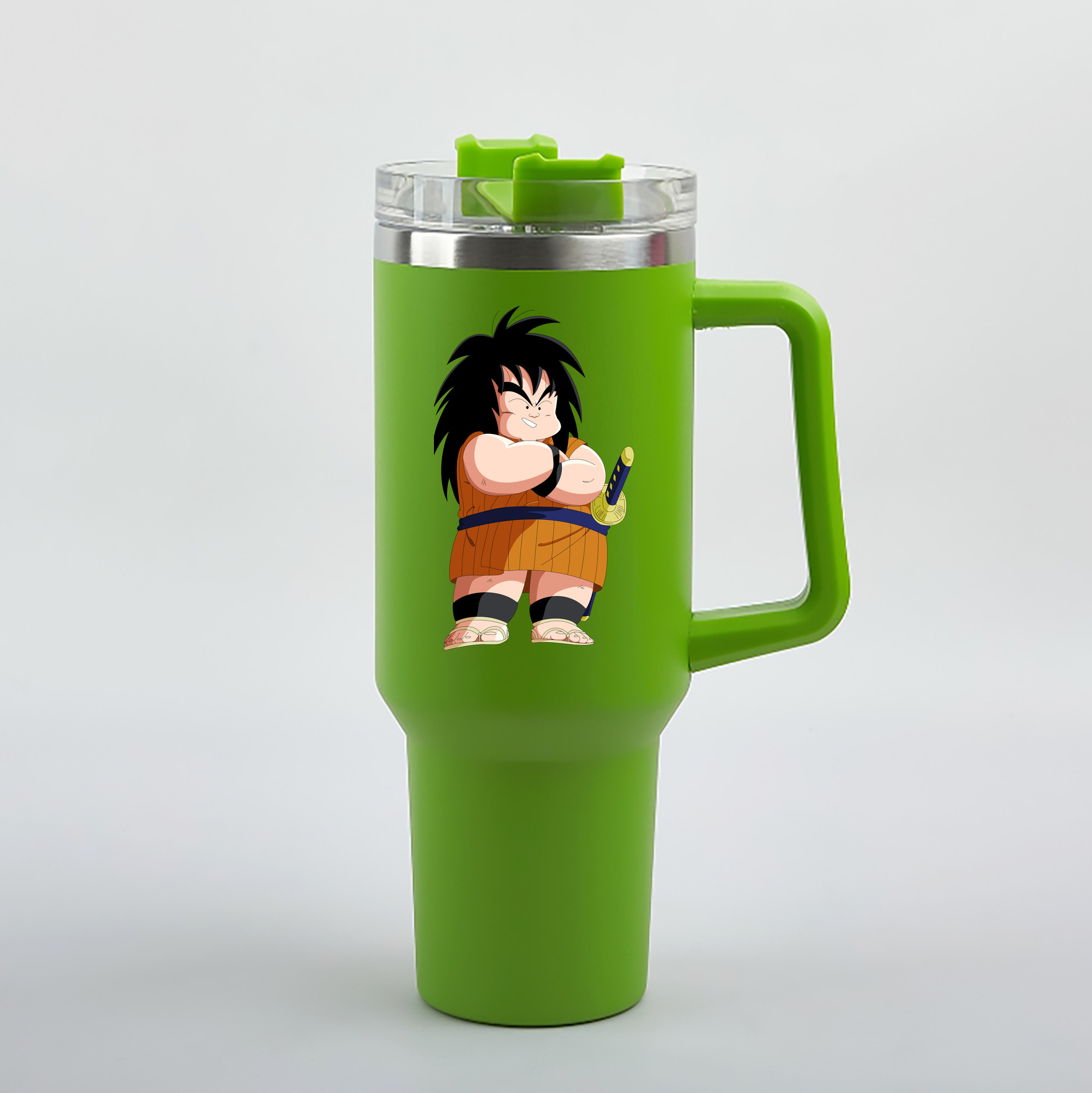 （画像用） ドラゴンボール やじろべえ DRAGON BALL Yajirobe 1200mL車用タンブラー（カラープリント）
